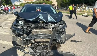 İskenderun’da Motosiklet Kazası: 2’si Çocuk 3 Yaralı